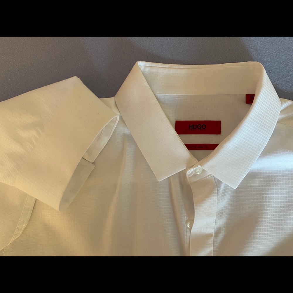 Hugo Boss Men’s Dress Shirt - White
